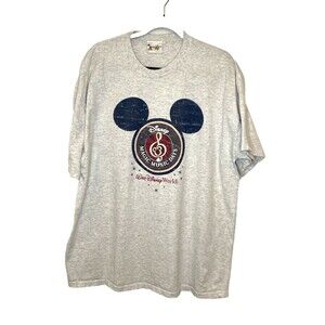 Vintage Disney Magic Music Days Walt Disney World Size XL Heather Gray T Shirt
